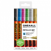 ONE4ALL™ 127HS 2mm 6x - Metallic-Set - Clearbox