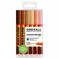 ONE4ALL™ 127HS 2mm 6x - Character-Set - Clearbox