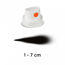 Cap "SilentFat" (white/orange)