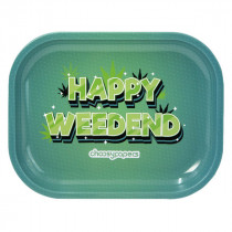 Choosypapers Rolling Tray HAPPY WEEDEND