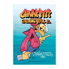 Graffiti Coloring Book #2 Characters