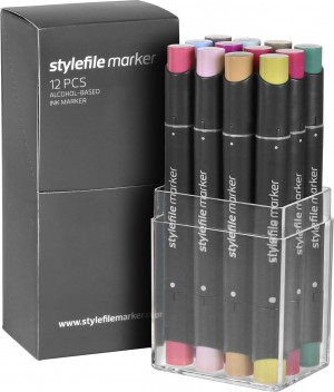 Stylefile Marker 12pcs set multi 20